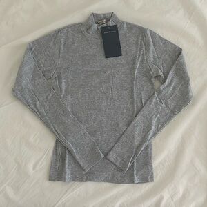 Brandy Melville Gray Long Sleeve Turtle Neck OS